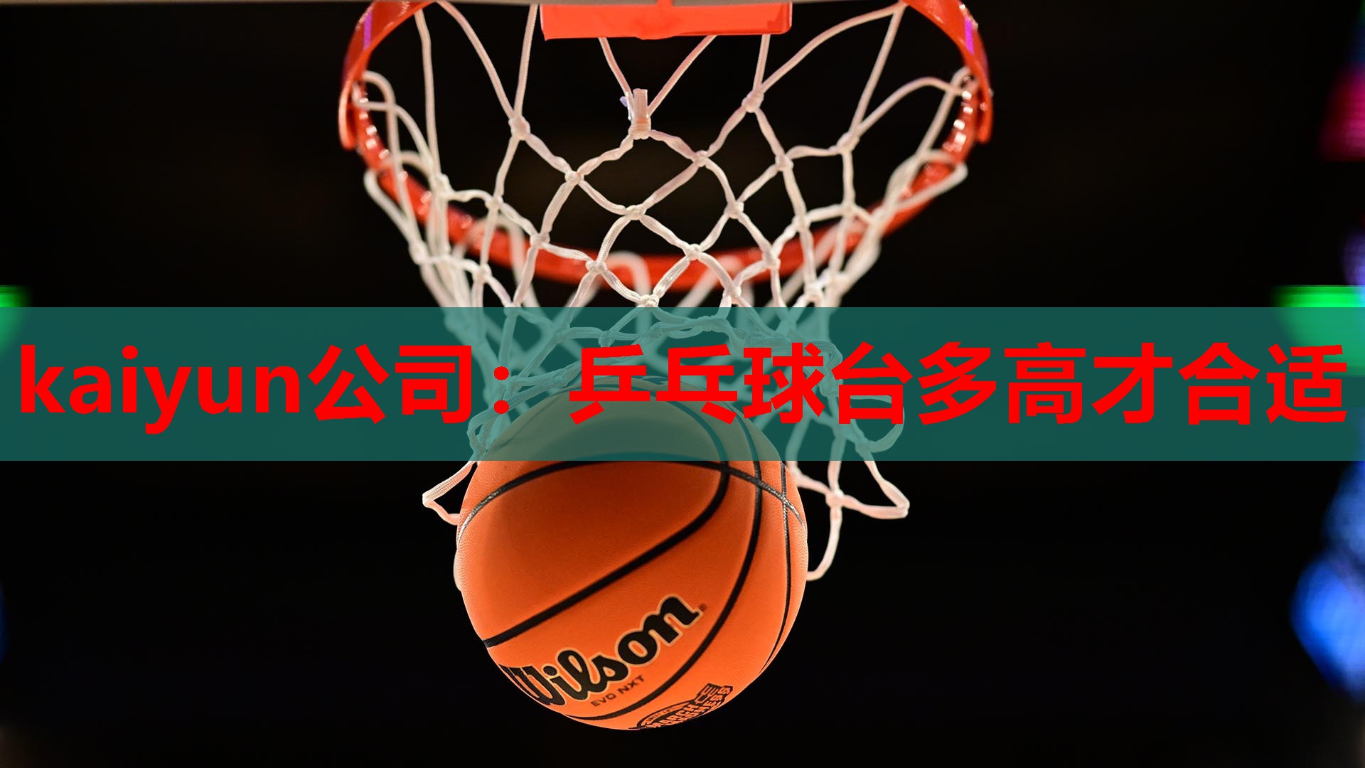 kaiyun公司：乒乓球台多高才合适