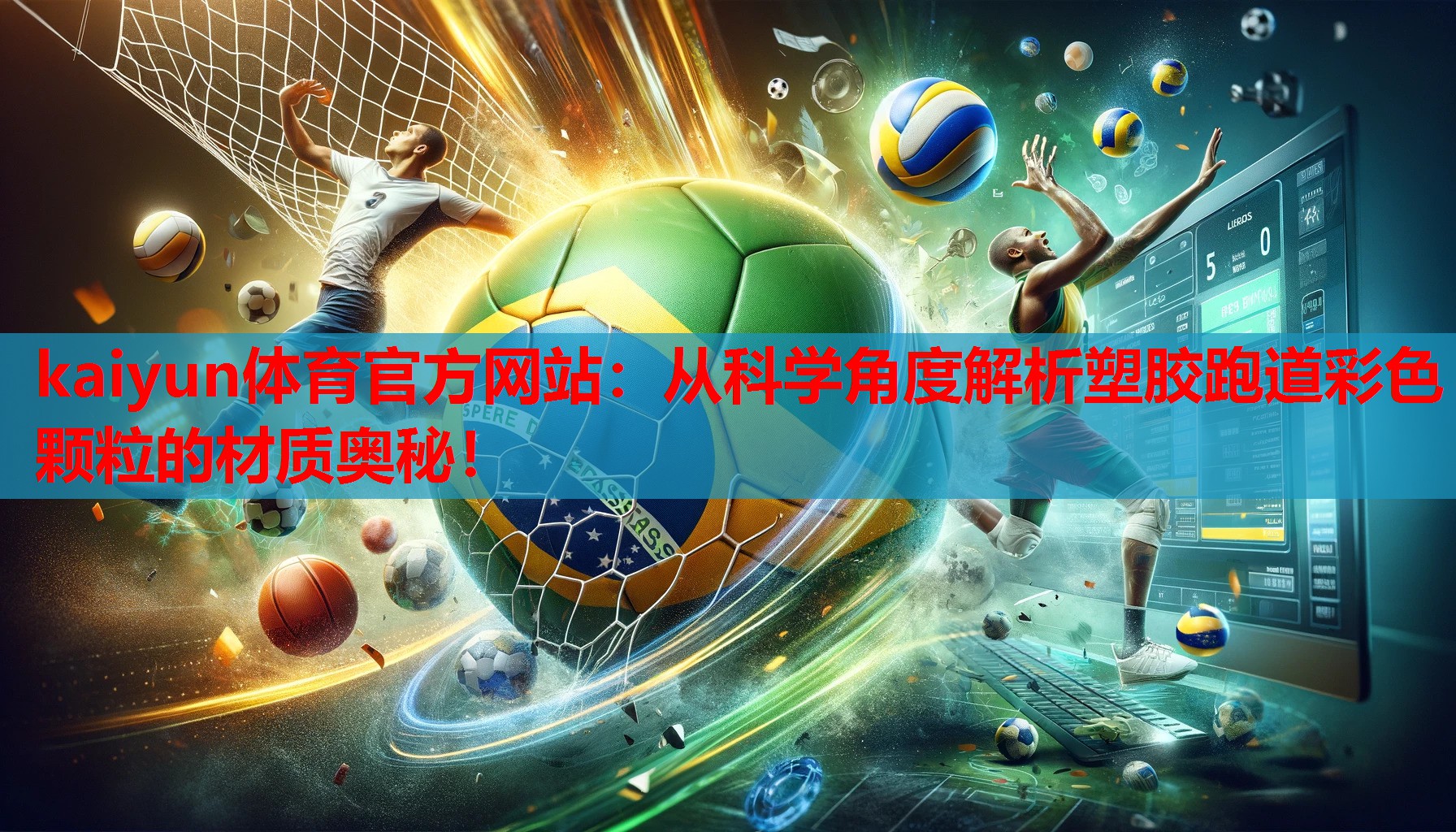 kaiyun体育官方网站：从科学角度解析塑胶跑道彩色颗粒的材质奥秘！