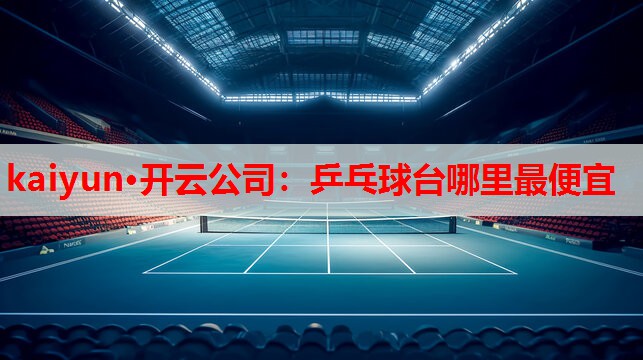 kaiyun·开云公司：乒乓球台哪里最便宜