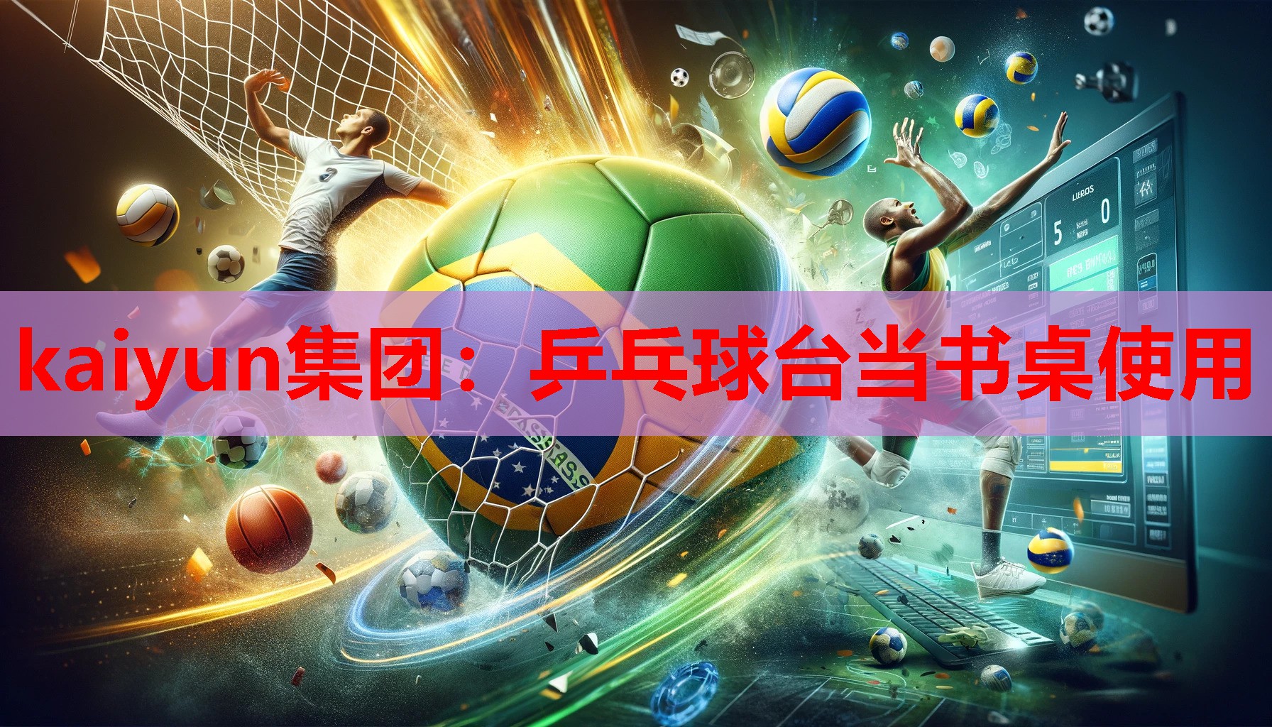 乒乓球台当书桌使用