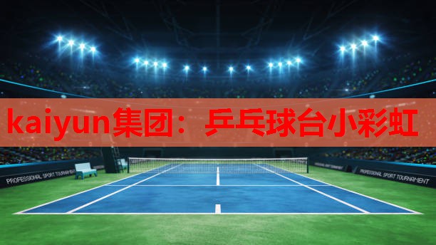 乒乓球台小彩虹