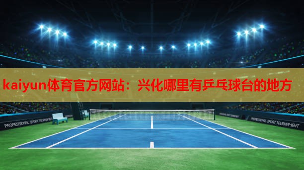 兴化哪里有乒乓球台的地方