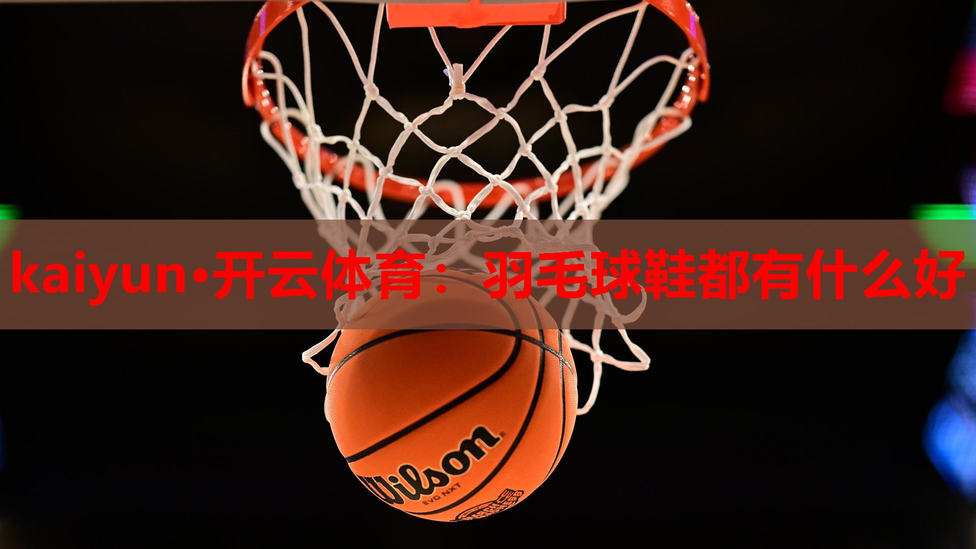 羽毛球鞋都有什么好