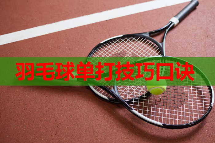 羽毛球单打技巧口诀