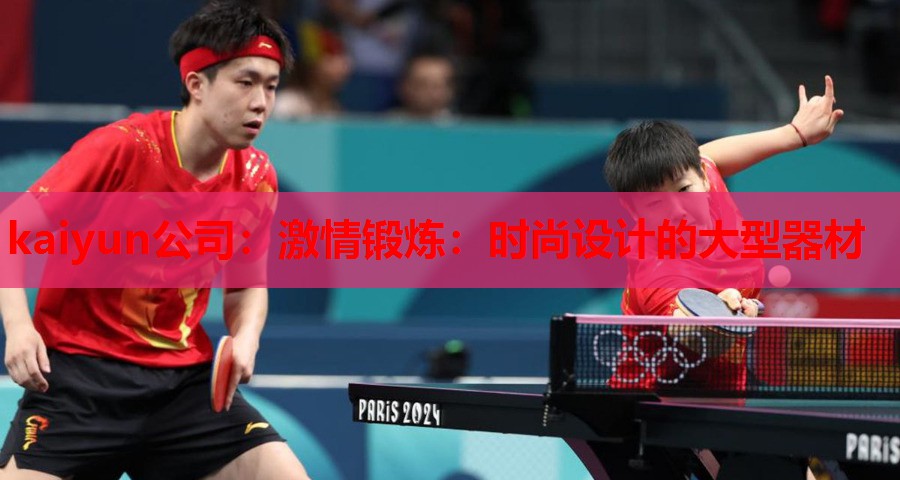 激情锻炼：时尚设计的大型器材