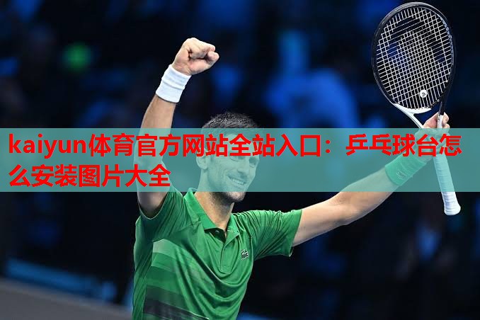 乒乓球台怎么安装图片大全