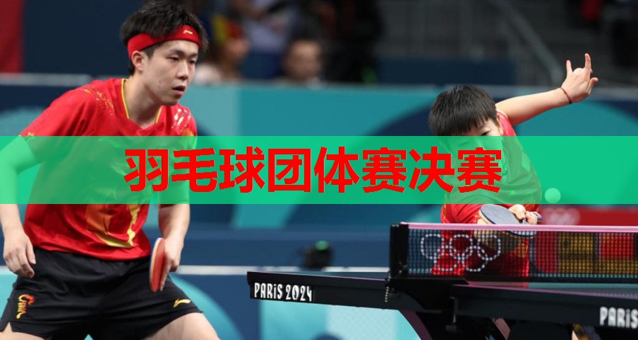 羽毛球团体赛决赛