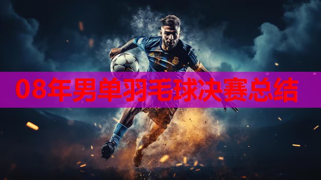 08年男单羽毛球决赛总结
